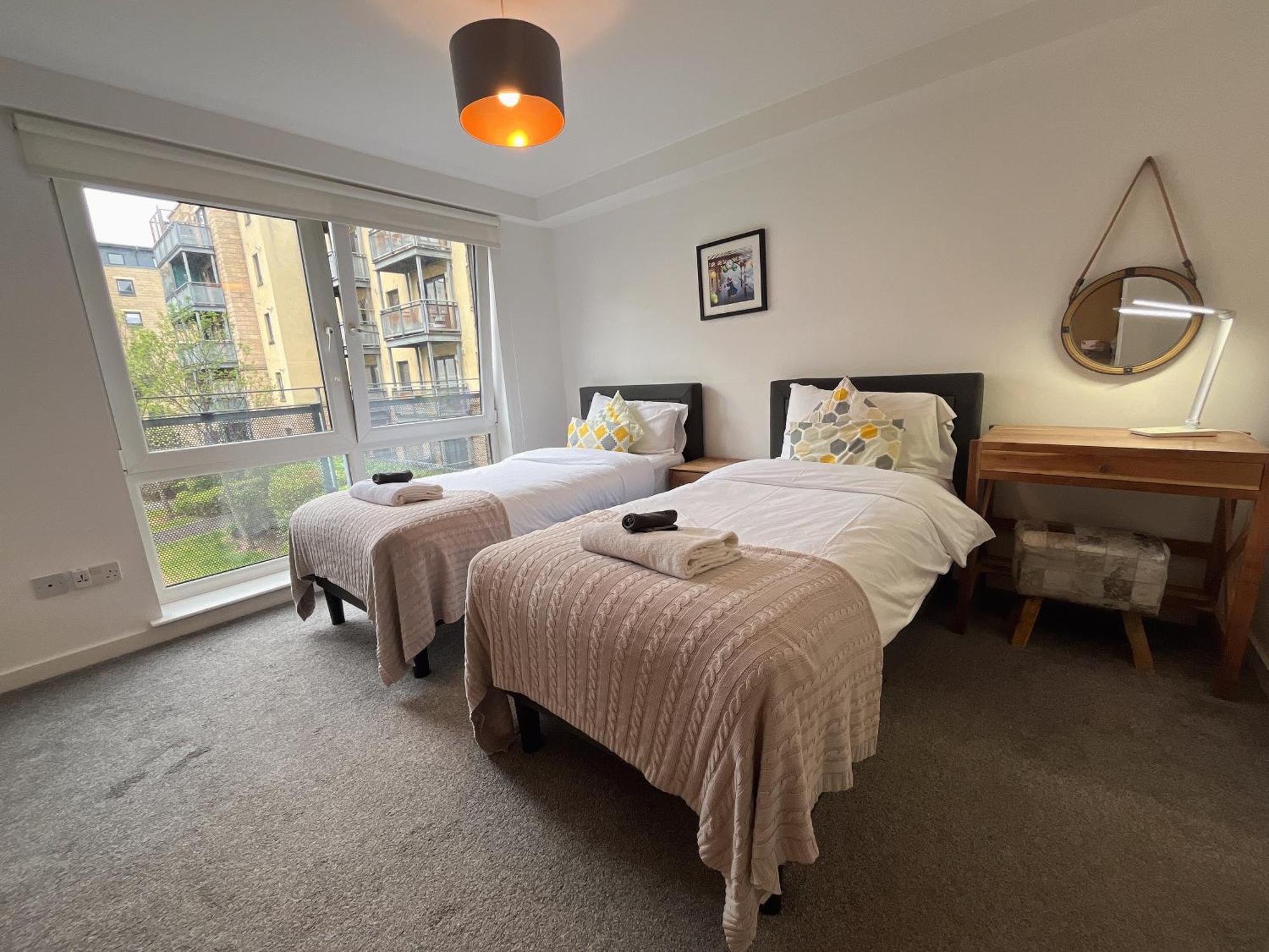 Apartment 2 Bath Free Parking Edinburgh Exterior photo